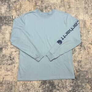 Blue Carhartt Long Sleeve Size L